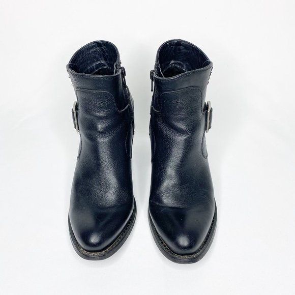 Durango City Philly Shorty Leather Side Zip Boot Black Size 6.5 - Picture 2 of 11